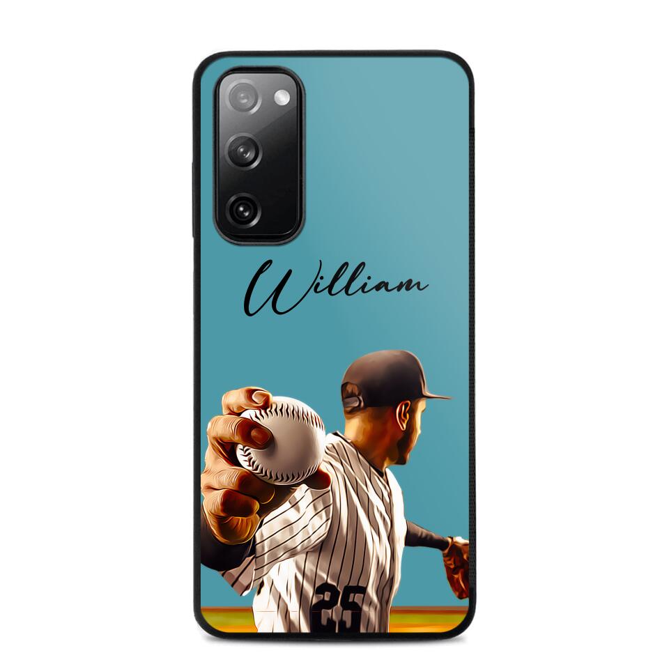 Personalized Baseball Phone Case Printed 22MAY-HQ25