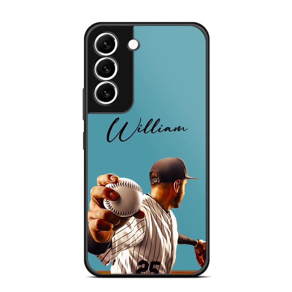 Personalized Baseball Phone Case Printed 22MAY-HQ25