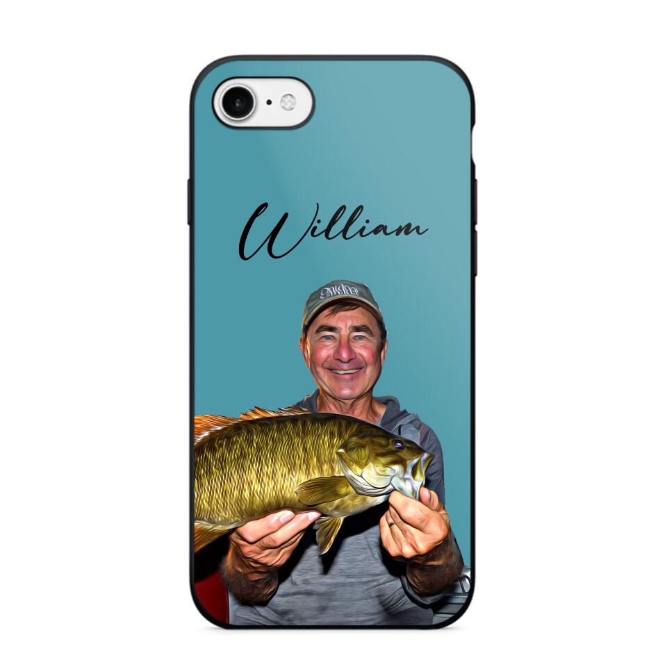 Personalized Fishing Phone Case Printed 22MAY-HQ25