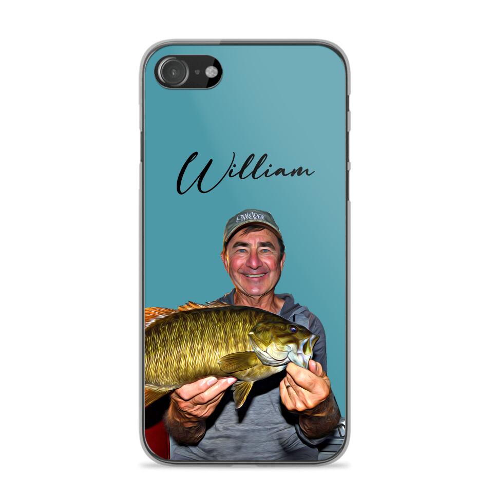 Personalized Fishing Phone Case Printed 22MAY-HQ25