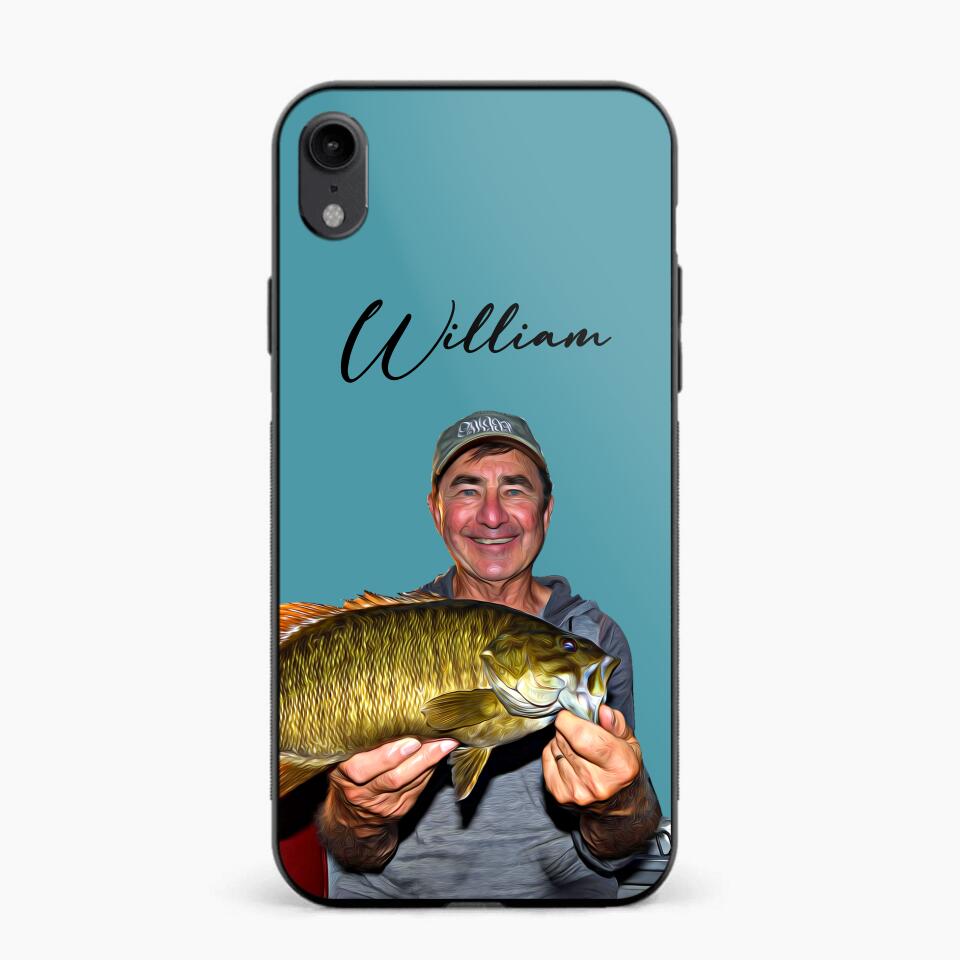 Personalized Fishing Phone Case Printed 22MAY-HQ25