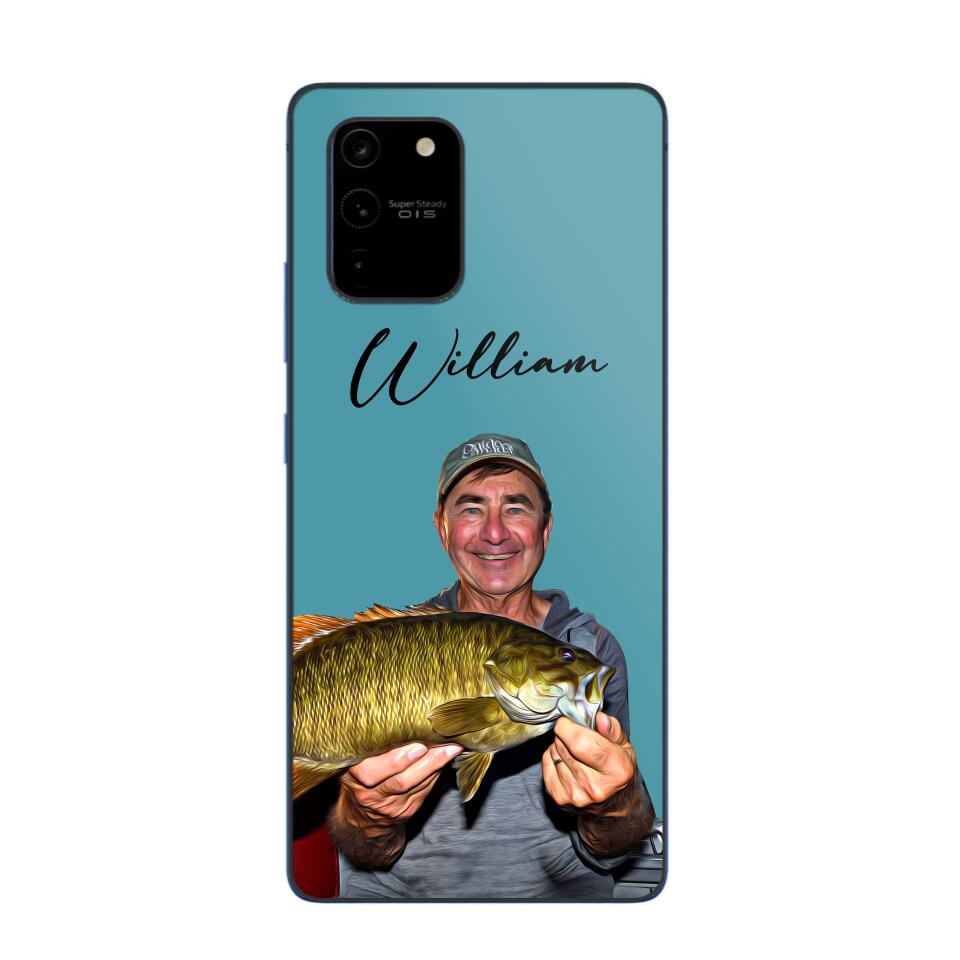 Personalized Fishing Phone Case Printed 22MAY-HQ25