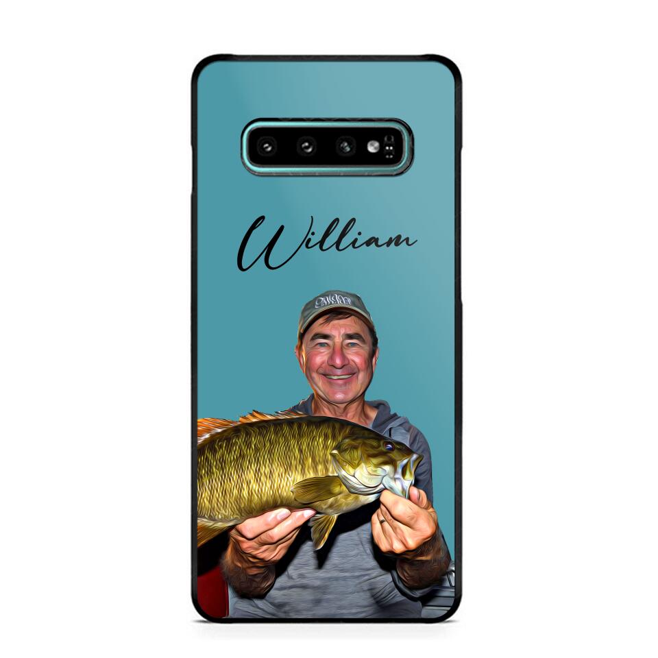 Personalized Fishing Phone Case Printed 22MAY-HQ25