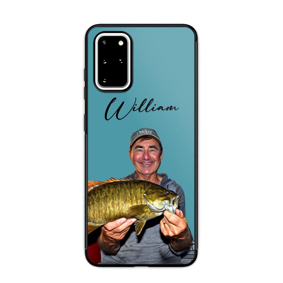 Personalized Fishing Phone Case Printed 22MAY-HQ25