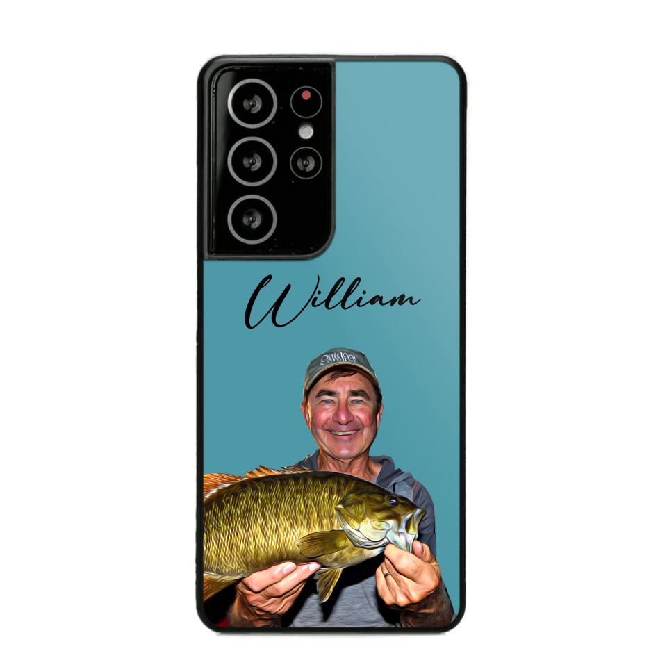 Personalized Fishing Phone Case Printed 22MAY-HQ25
