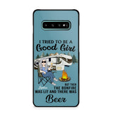 Personalized Camping Girl Phone Case Printed 22MAY-HQ25