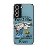Personalized Camping Girl Phone Case Printed 22MAY-HQ25