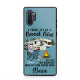 Personalized Camping Girl Phone Case Printed 22MAY-HQ25