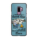 Personalized Camping Girl Phone Case Printed 22MAY-HQ25