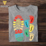 Personalized Father's Day Tshirt Printed 22MAY-DT25