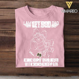 Personalized Canadian Veteran Dad Bob Kid Name Tshirt Printed QTVQ2705