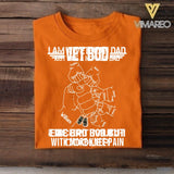 Personalized UK Veteran Dad Bob Kid Name Tshirt Printed QTVQ2705