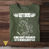Personalized Canadian Veteran Dad Bob Kid Name Tshirt Printed QTVQ2705