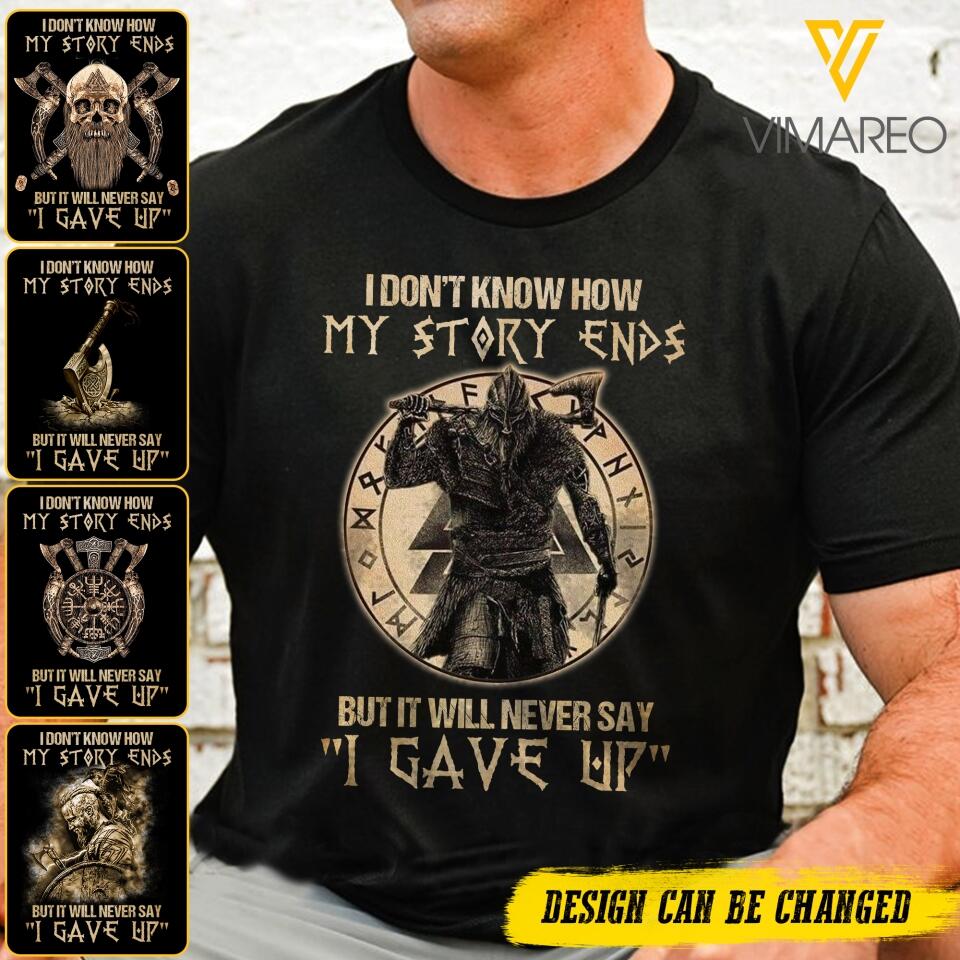 Personalized Viking Tshirt Printed NQDT2505