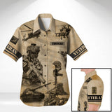 DH Swiss Veterans Hawaii Shirt Printed DT3005