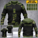 PERSONALIZED SWEDISH VETERAN TSHIRT HOODIE OR TSHIRT 3D PRINTED QTDT3005