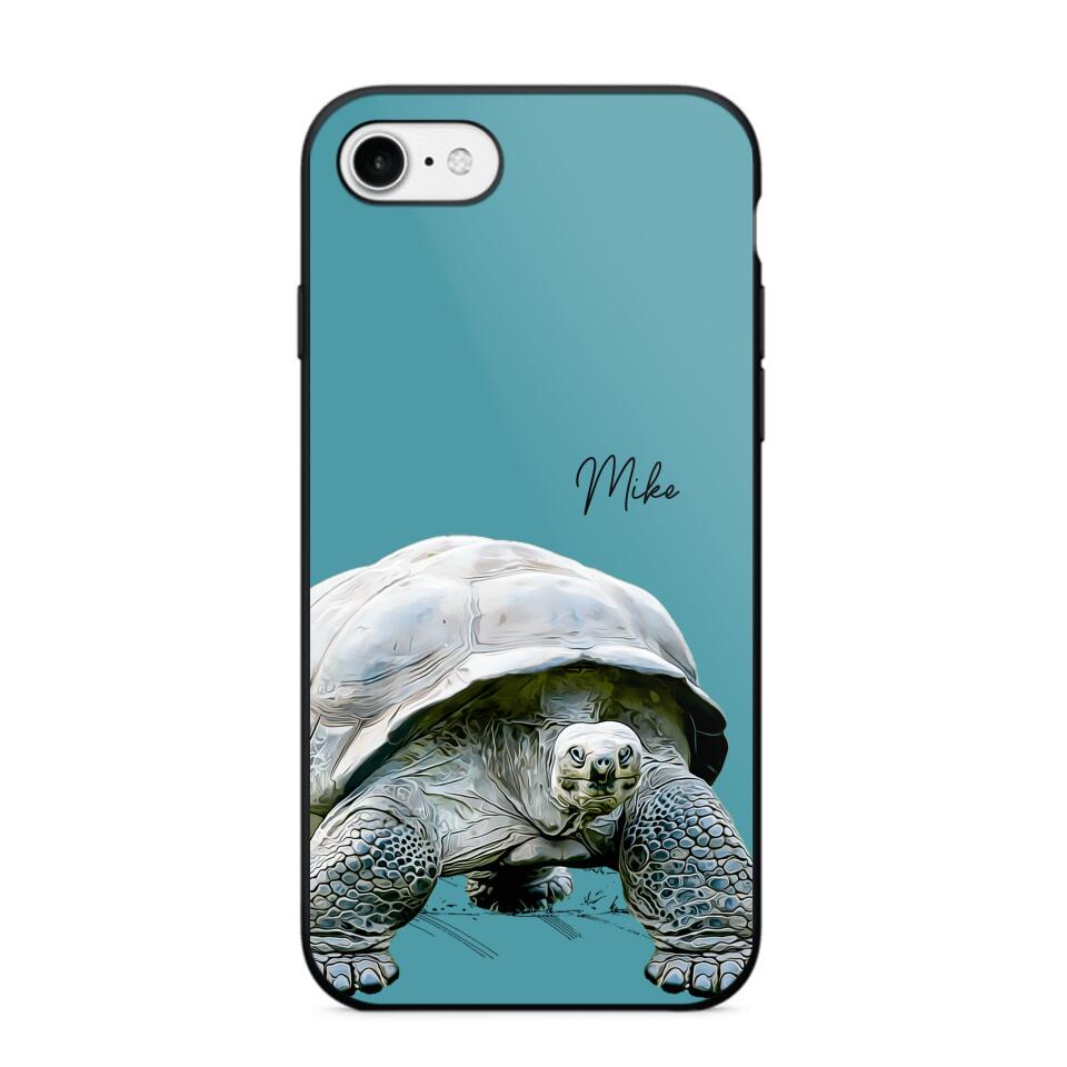 Personalized Turtle Phone Case Printed 22MAY-DT30