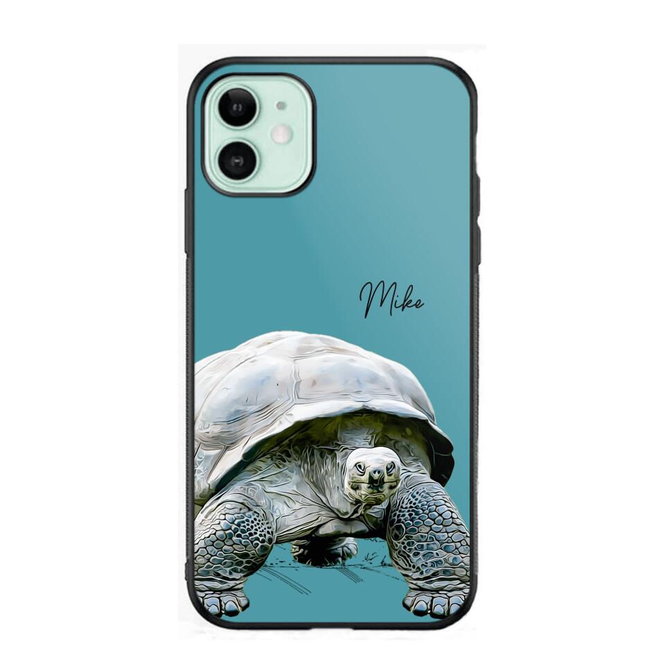 Personalized Turtle Phone Case Printed 22MAY-DT30