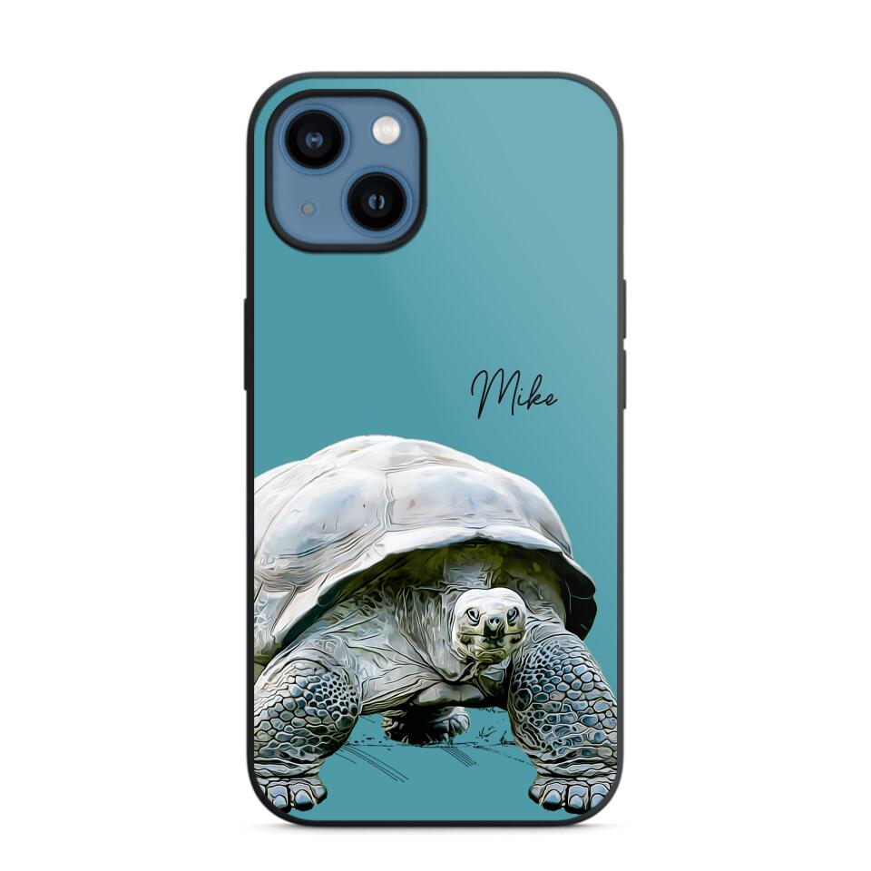 Personalized Turtle Phone Case Printed 22MAY-DT30