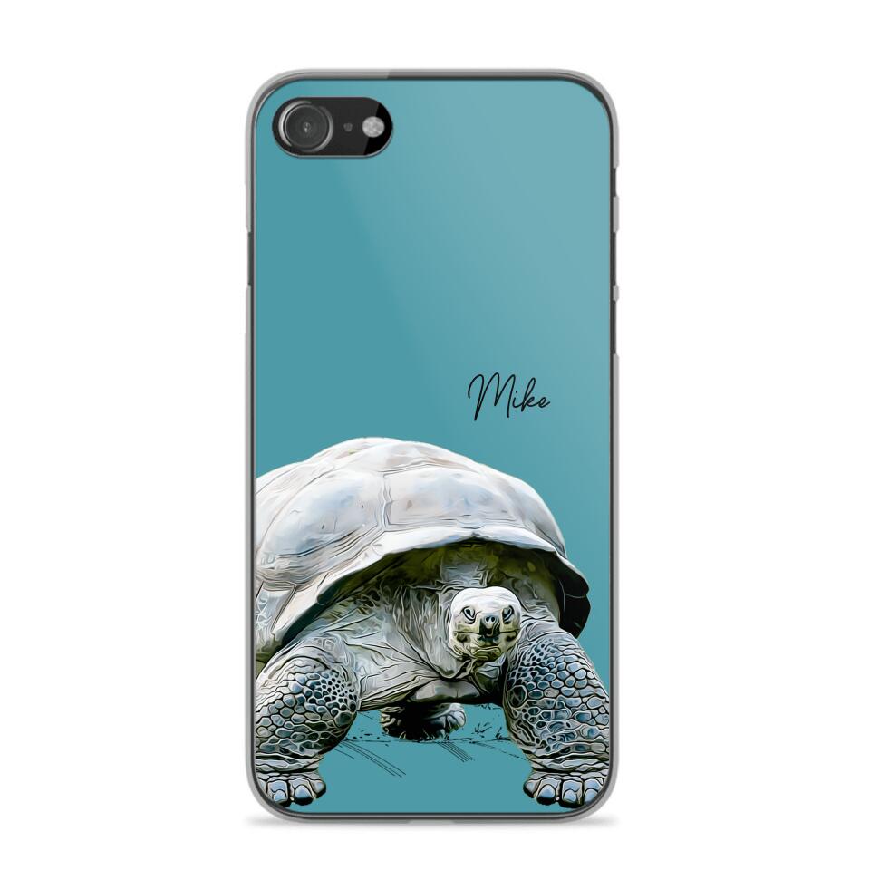 Personalized Turtle Phone Case Printed 22MAY-DT30