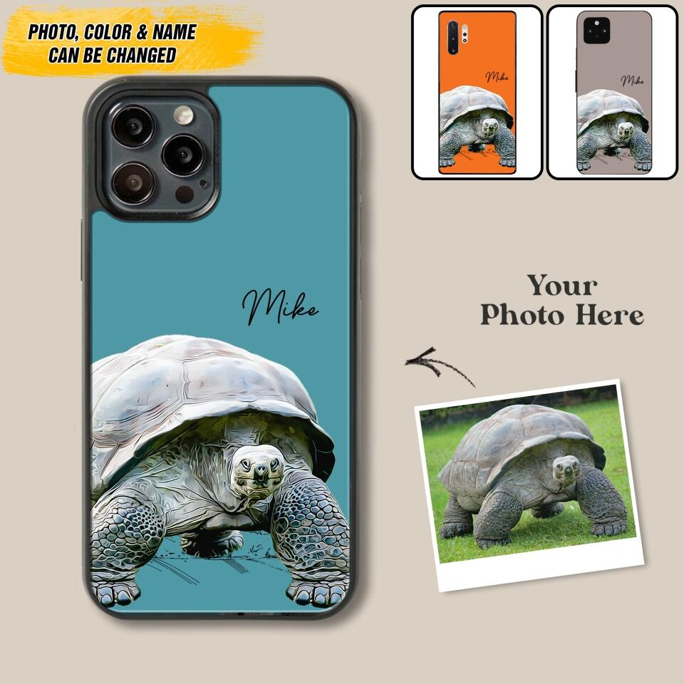 Personalized Turtle Phone Case Printed 22MAY-DT30