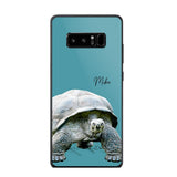 Personalized Turtle Phone Case Printed 22MAY-DT30