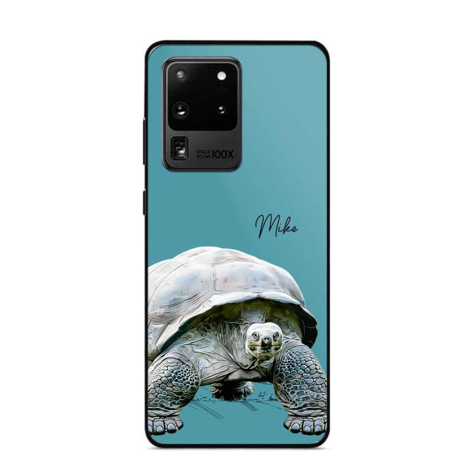 Personalized Turtle Phone Case Printed 22MAY-DT30