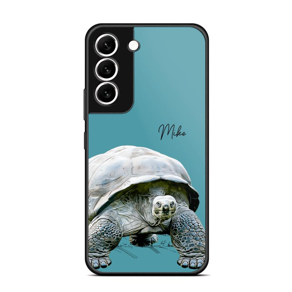 Personalized Turtle Phone Case Printed 22MAY-DT30