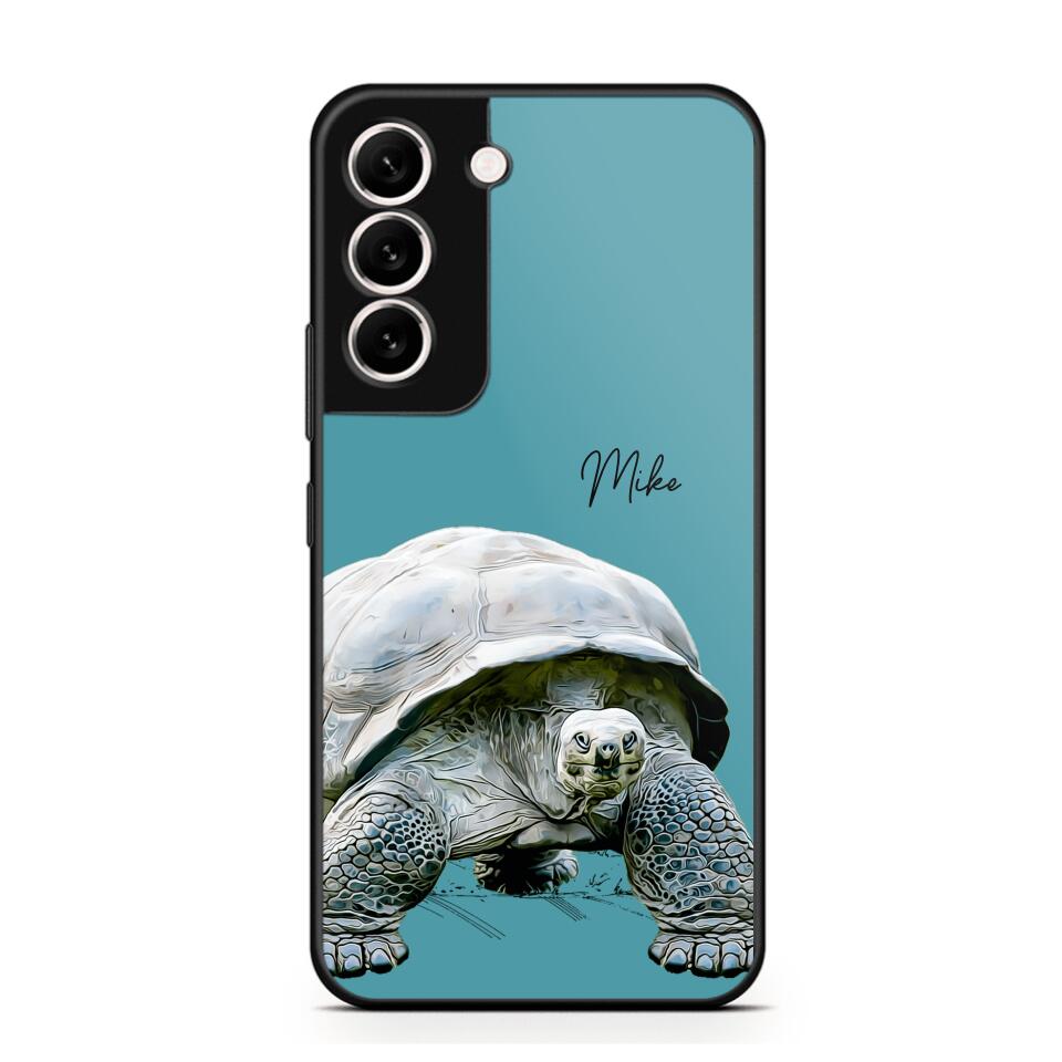 Personalized Turtle Phone Case Printed 22MAY-DT30