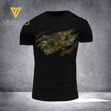 DH Personalized German Soldier Tshirt 3D Printed HC3005