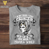 Personalized Viking Girl Tshirt Printed NQDT2605