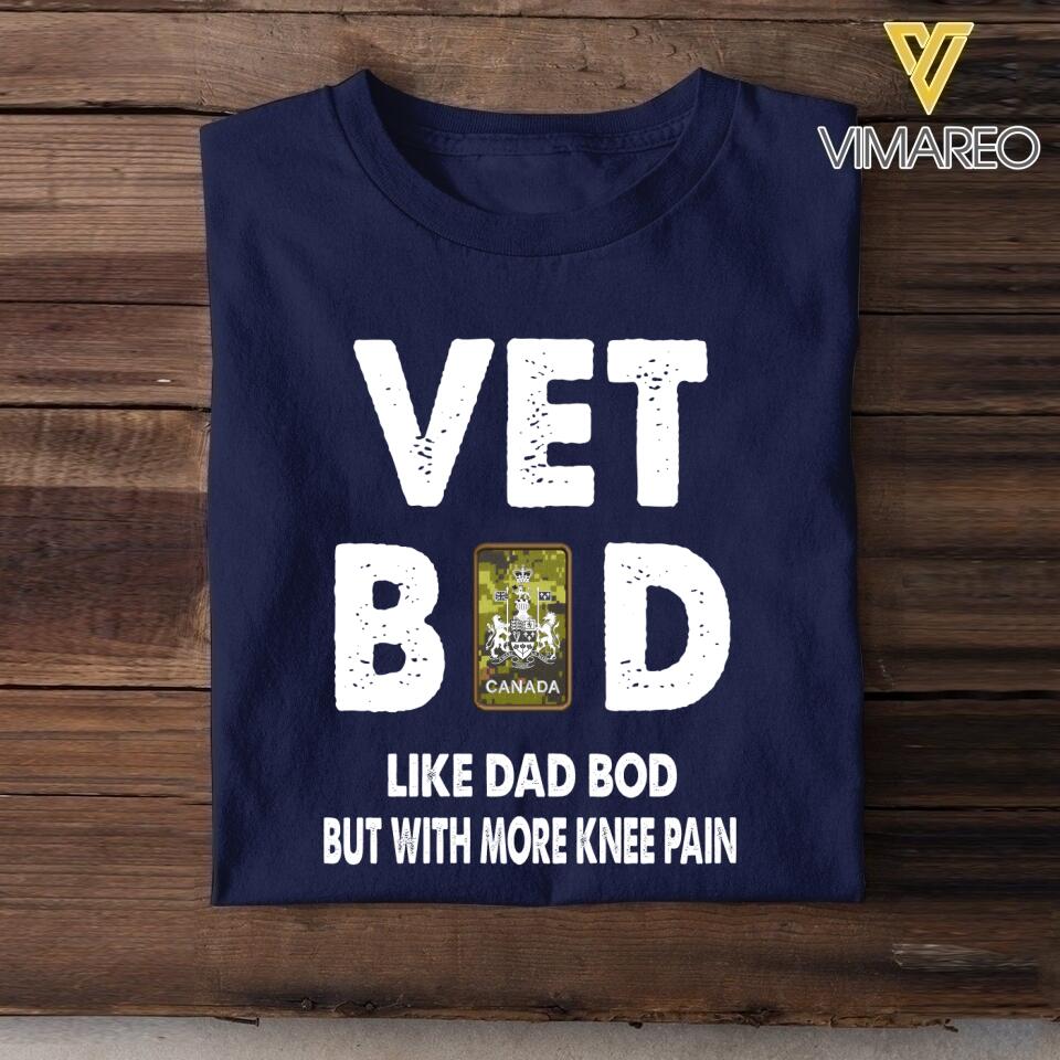 Personalized Canadian Veterans Tshirt Printed 22MAY-HY31