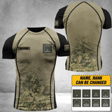 PERSONALIZED AUSTRIA ARMY VETERAN TSHIRT  3D PRINTED QTDT3105