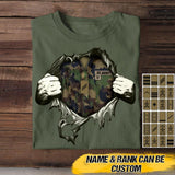 Personalized Swiss Soldier Tshirt Printed 22MAY-HQ31