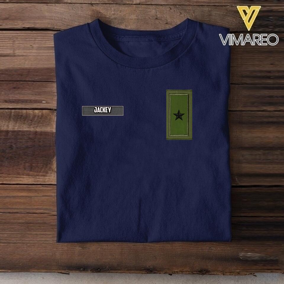 DH Personalized Swedish Soldier Tshirt Printed HQ0106