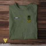DH Personalized Netherland Soldier Tshirt Printed HQ0106