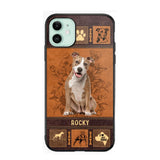 Personalized Pitbull Phone Case Printed 22JUN-DT01