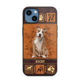 Personalized Pitbull Phone Case Printed 22JUN-DT01