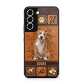 Personalized Pitbull Phone Case Printed 22JUN-DT01