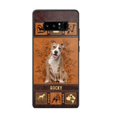 Personalized Pitbull Phone Case Printed 22JUN-DT01