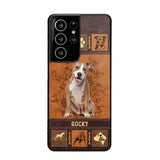 Personalized Pitbull Phone Case Printed 22JUN-DT01