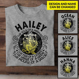 Personalized Girl The Soul Of A Mermaid Tshirt Printed 22JUN-HY01
