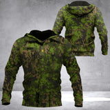 Personalized Finnish Soldier Camo Hoodie 3D Printed 22JUL-DT02