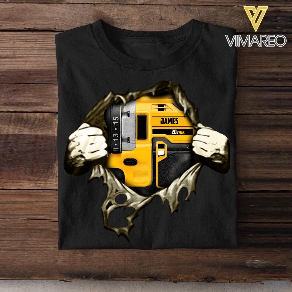 Personalized Dewalt Tshirt Printed 22MAY-HQ24