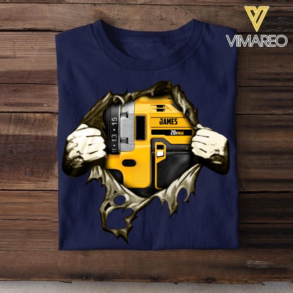 Personalized Dewalt Tshirt Printed 22MAY-HQ24