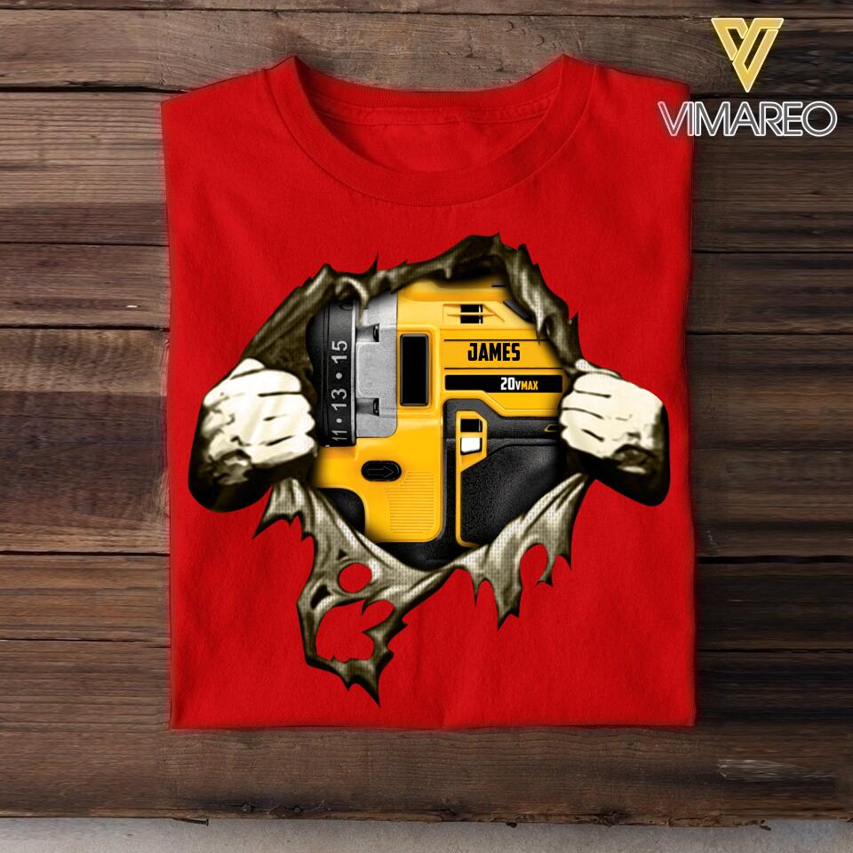 Personalized Dewalt Tshirt Printed 22MAY-HQ24