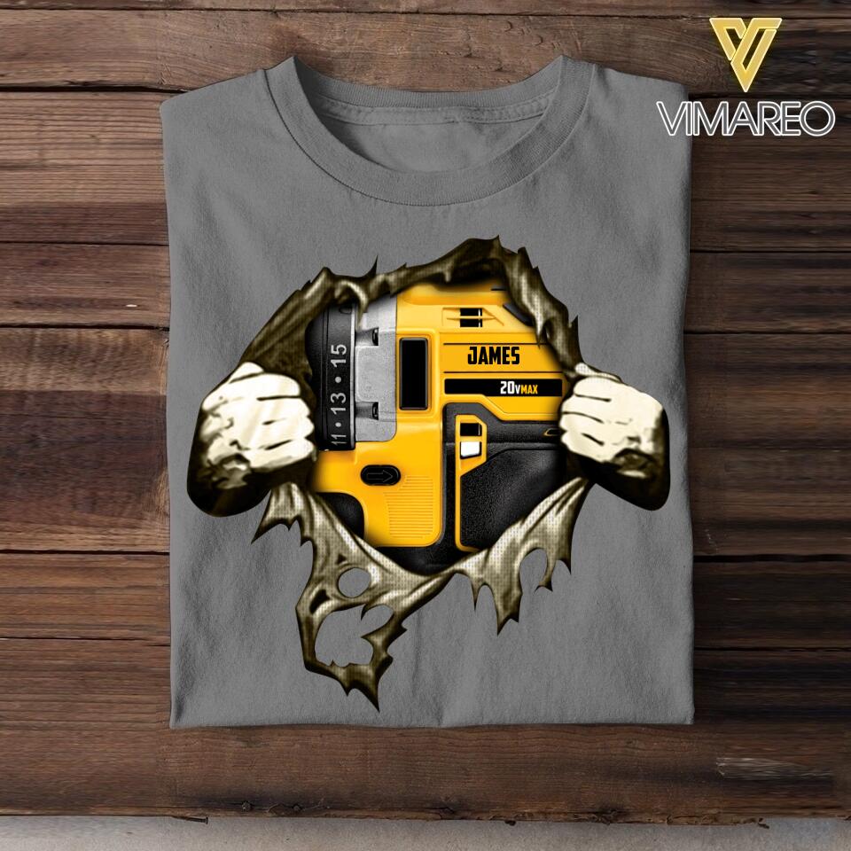 Personalized Dewalt Tshirt Printed 22MAY-HQ24