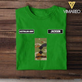 DH Personalized Australian Army Tshirt Printed DT1105