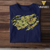 DH Personalized Australian Soldier Tshirt 3D Printed HC1105