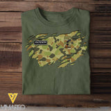 DH Personalized Australian Soldier Tshirt 3D Printed HC1105